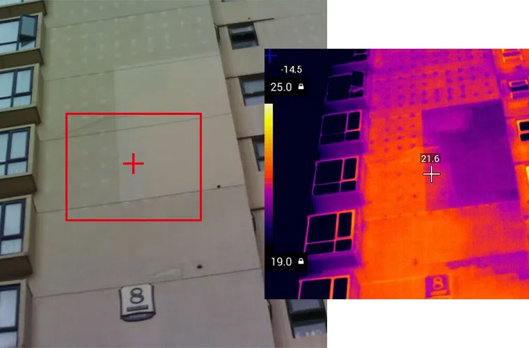 紅外熱像儀在房屋質量檢測中的作用